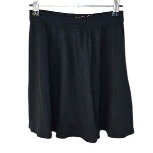 Hollister Womens Ribbed Flowy Mini Skirt, Pull On, Black, Basics, Size Small